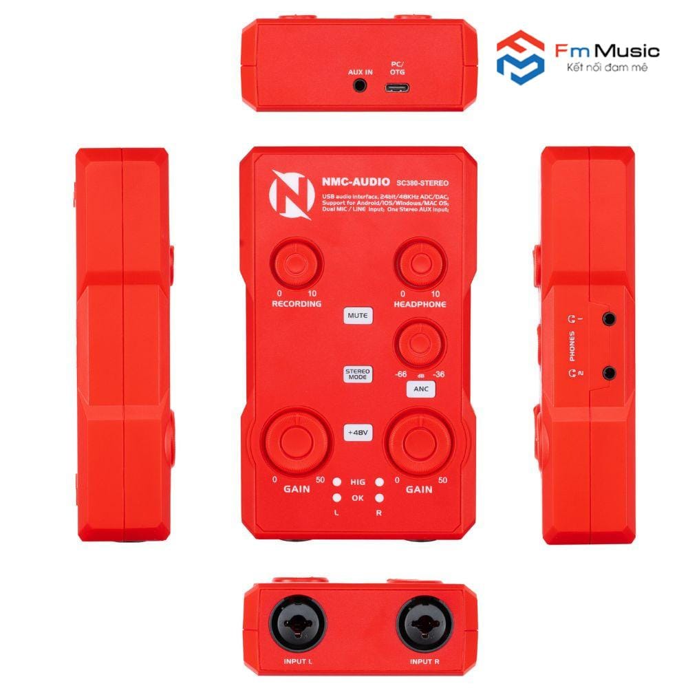 Box Livestream NMC-AUDIO SC380 STEREO Box Livestream NMC-AUDIO SC380 STEREO