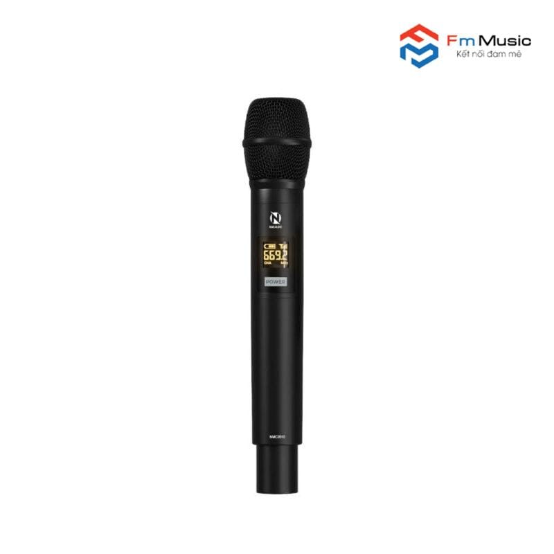 Micro Dynamic Không Dây NMC-AUDIO NMC2010. Mic Không Dây NMC 2010 Thiết Kế Cực Đẹp, Dễ Sử Dụng