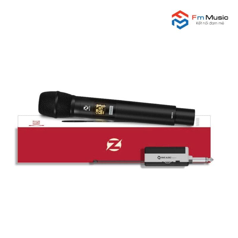 Micro Dynamic Không Dây NMC-AUDIO NMC2010. Mic Không Dây NMC 2010 Thiết Kế Cực Đẹp, Dễ Sử Dụng