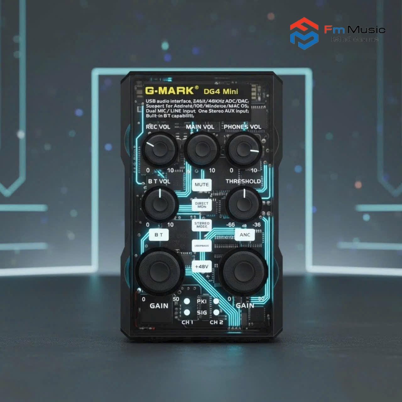 Box Livestream Stereo Cao Cấp G-Mark DG4 Mini – Chuẩn Âm Thanh Chuyên Nghiệp, Nhỏ Gọn Đẳng Cấp Box Livestream Stereo Cao Cấp G-Mark DG4 Mini – Chuẩn Âm Thanh Chuyên Nghiệp, Nhỏ Gọn Đẳng Cấp