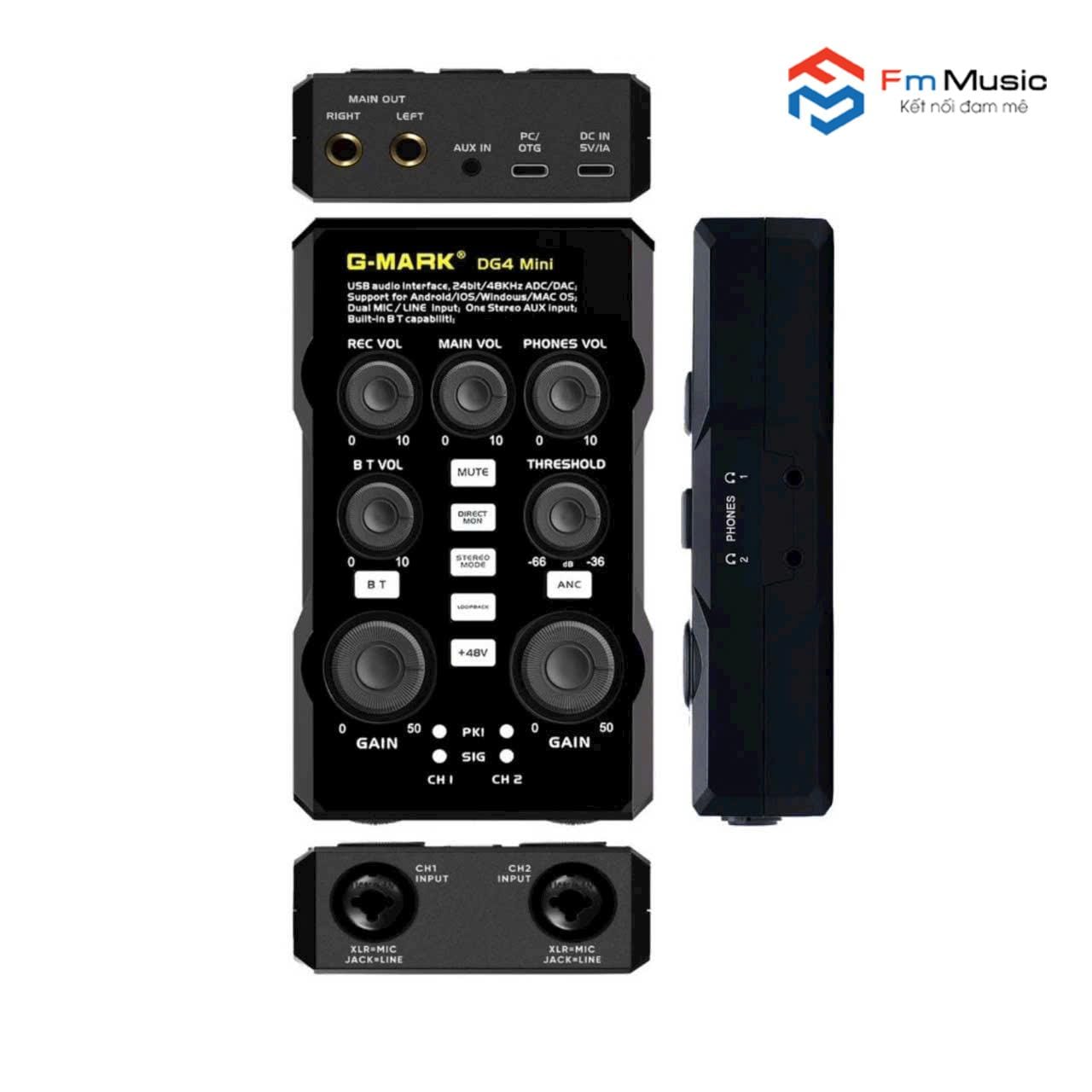 Box Livestream Stereo Cao Cấp G-Mark DG4 Mini – Chuẩn Âm Thanh Chuyên Nghiệp, Nhỏ Gọn Đẳng Cấp Box Livestream Stereo Cao Cấp G-Mark DG4 Mini – Chuẩn Âm Thanh Chuyên Nghiệp, Nhỏ Gọn Đẳng Cấp