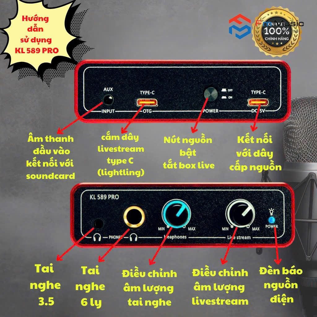 Box Livestream Stereo Kolance KL589 Pro – Giải Pháp Livestream Âm Thanh Chuyên Nghiệp Tại Đà Nẵng Box Livestream Stereo Kolance KL589 Pro – Giải Pháp Livestream Âm Thanh Chuyên Nghiệp Tại Đà Nẵng