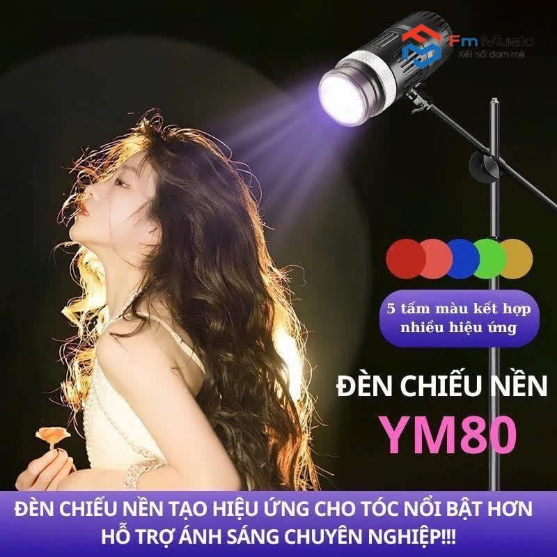 Đèn Tạo Hiệu Ứng Ánh Sáng Tóc YM-80 Tại Đà Nẵng – Giải Pháp Ánh Sáng Đẹp Cho Livestream Và Chụp Hình Đèn Tạo Hiệu Ứng Ánh Sáng Tóc YM-80 Tại Đà Nẵng – Giải Pháp Ánh Sáng Đẹp Cho Livestream Và Chụp Hình