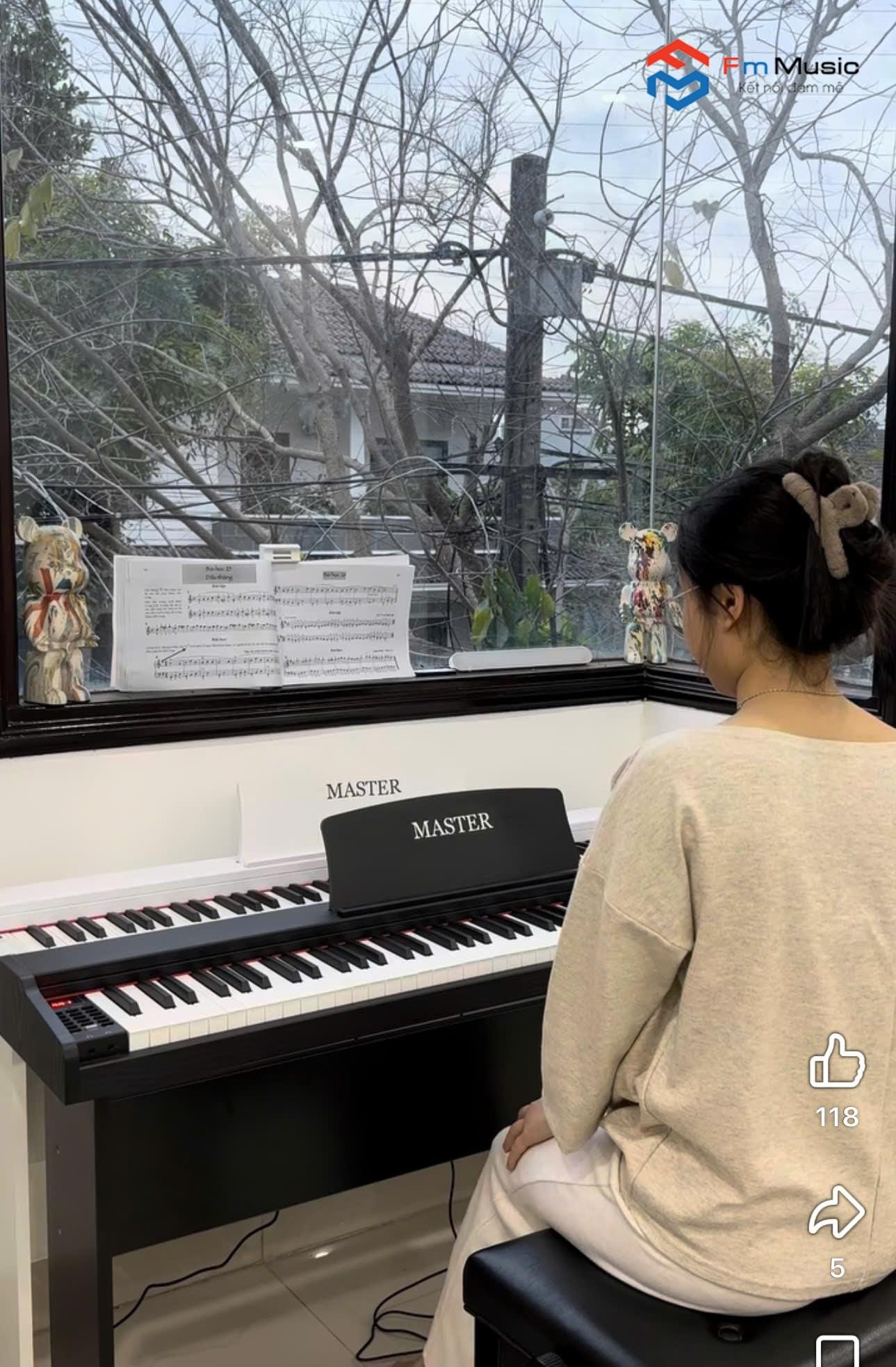 Đàn Piano Điện Master C300 – Piano 88 Phím Giá Rẻ Cho Người Mới Học | Fm Music Đà Nẵng Đàn Piano Điện Master C300 – Piano 88 Phím Giá Rẻ Cho Người Mới Học | Fm Music Đà Nẵng