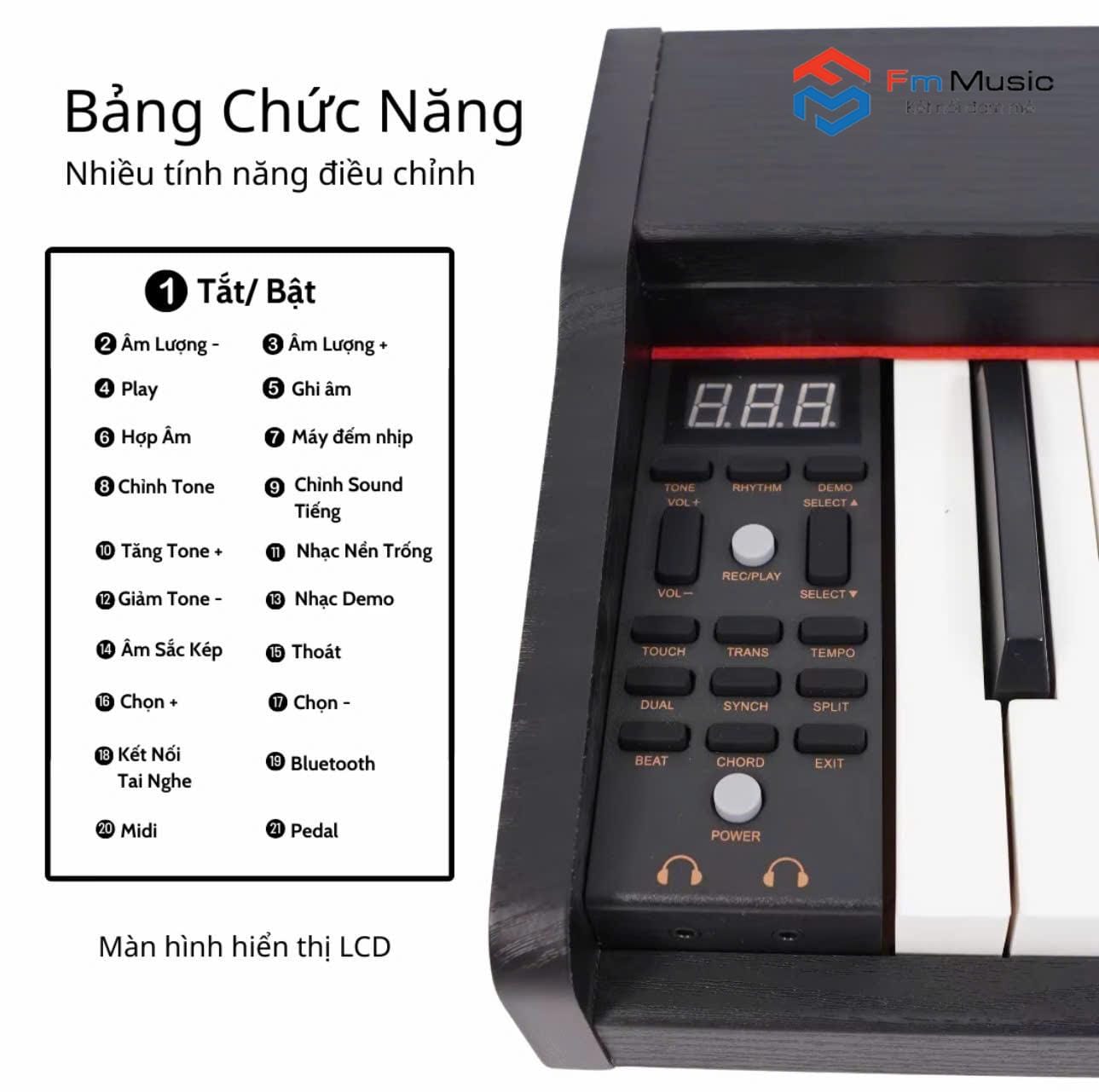 Đàn Piano Điện Master C300 – Piano 88 Phím Giá Rẻ Cho Người Mới Học | Fm Music Đà Nẵng Đàn Piano Điện Master C300 – Piano 88 Phím Giá Rẻ Cho Người Mới Học | Fm Music Đà Nẵng