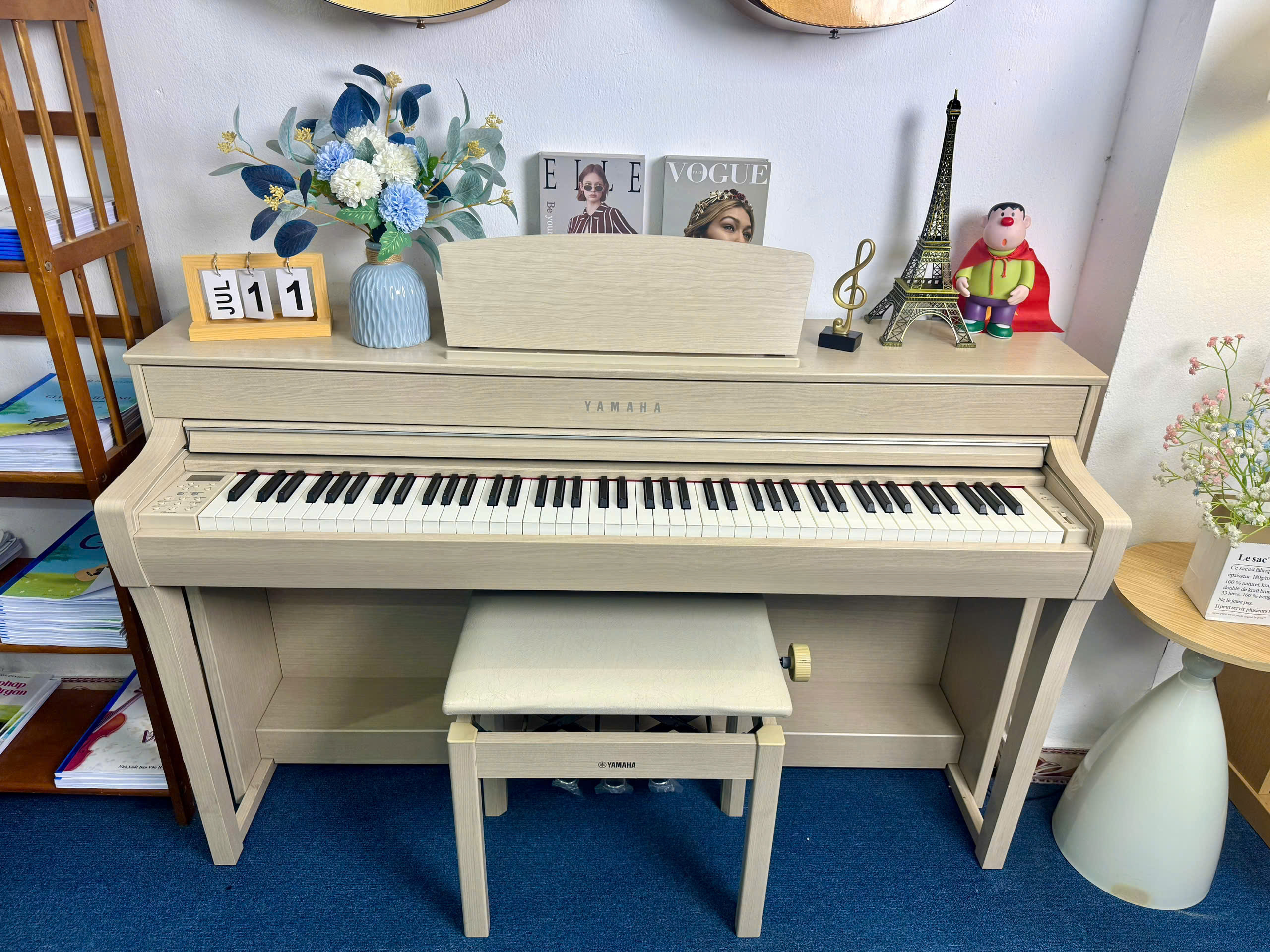 Đàn Piano Điện Yamaha CLP-735WA Chính Hãng Tại Đà Nẵng | Fm Music Đàn Piano Điện Yamaha CLP-735WA Chính Hãng Tại Đà Nẵng | Fm Music