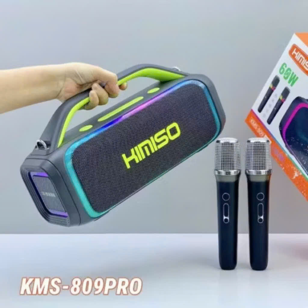 Loa KIMISO KMS-809 PRO+ 2 Micro Đà Nẵng – Loa Karaoke Bluetooth Công Suất 60W | Fm Music Loa KIMISO KMS-809 PRO+ 2 Micro Đà Nẵng – Loa Karaoke Bluetooth Công Suất 60W | Fm Music