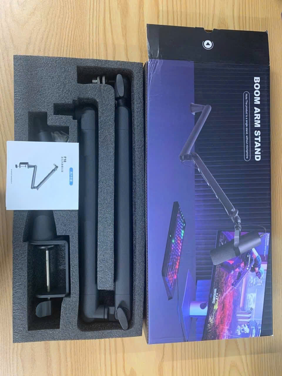 Giá Đỡ Micro Cao Cấp Arm Kẹp Bàn F10 - Thiết Bị Thu Âm Đà Nẵng Giá Đỡ Micro Cao Cấp Arm Kẹp Bàn F10 - Thiết Bị Thu Âm Đà Nẵng