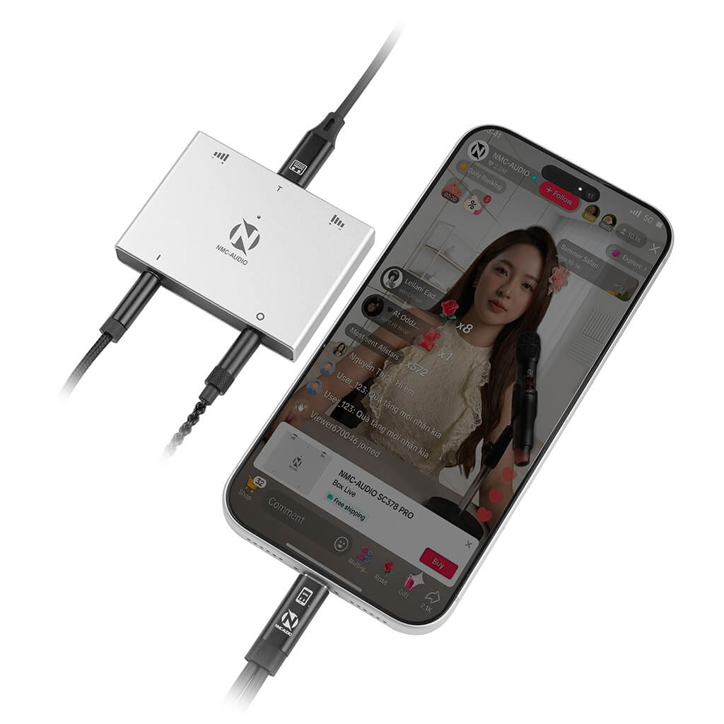 NMC-AUDIO SC378 PRO – Box Live Stream Stereo Chính Hãng Tại Đà Nẵng NMC-AUDIO SC378 PRO – Box Live Stream Stereo Chính Hãng Tại Đà Nẵng